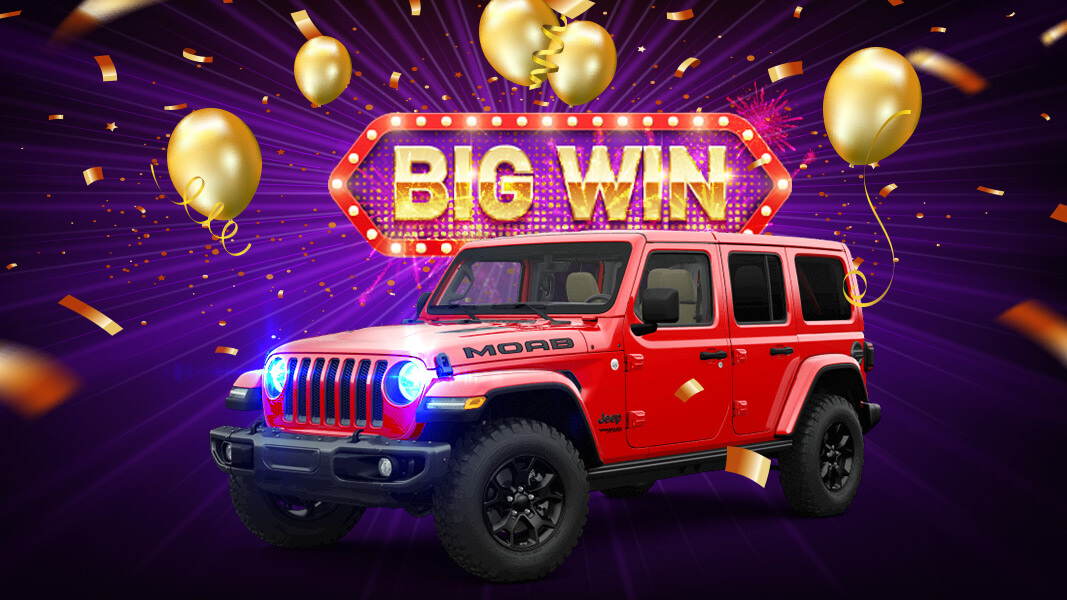 The Winner of the Jeep Wrangler is…