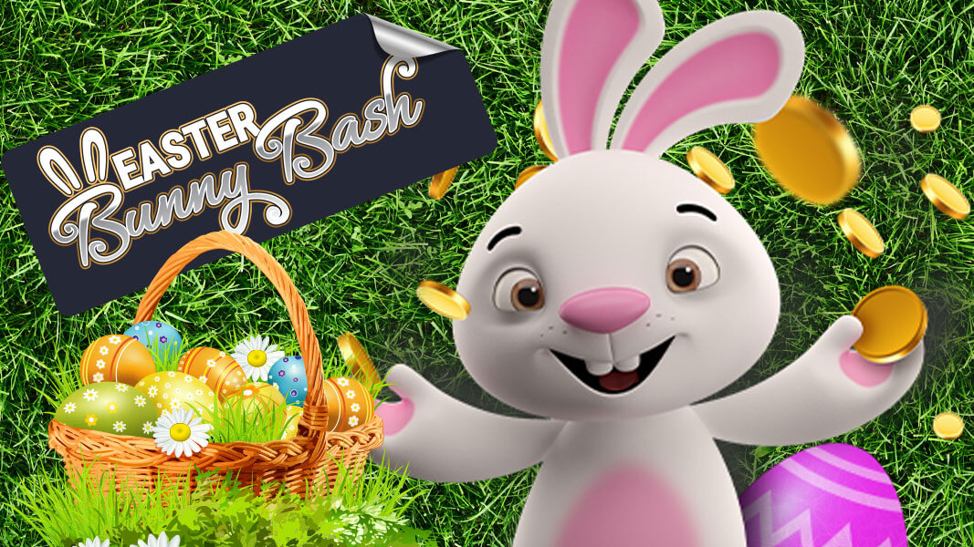 Jackpot Wheel Online Casino brings you the Easter Bunny Bash